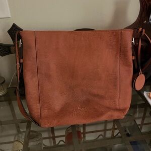 Henri BendelOrange Leather Hobo Bag